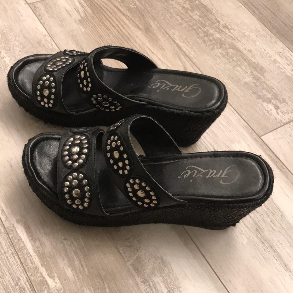 Studded sandals